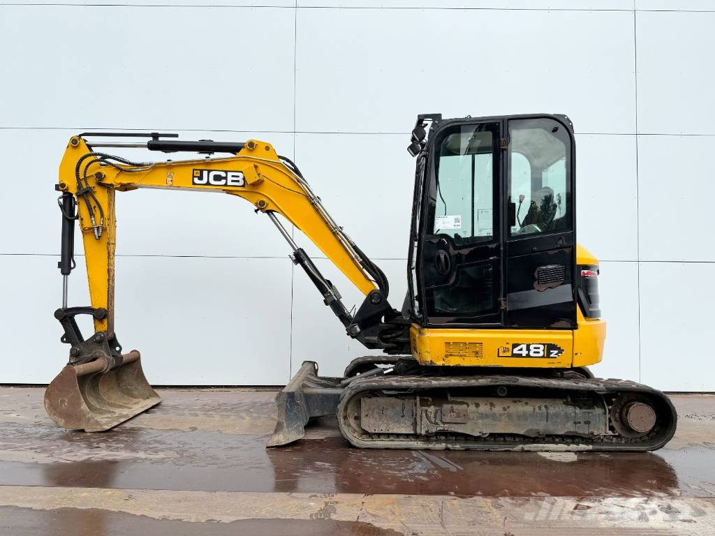 JCB 48Z-1 - Hammer Lines / Quick Coupler Minibagger < 7t