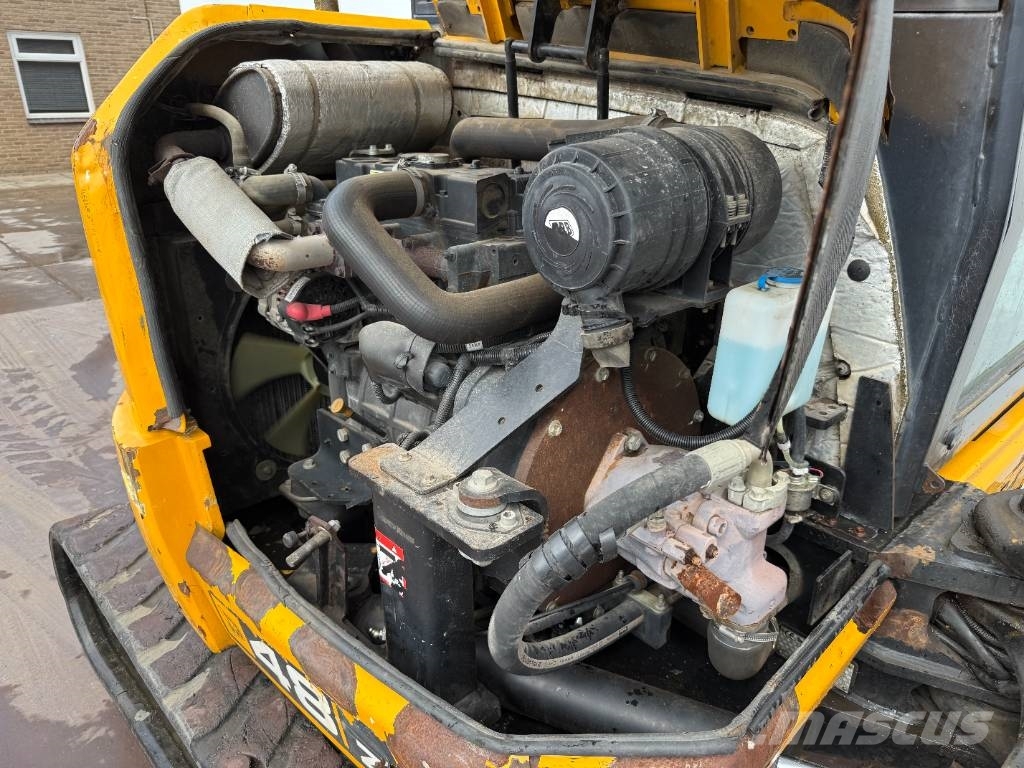 JCB 48Z-1 - Hammer Lines / Quick Coupler Minibagger < 7t