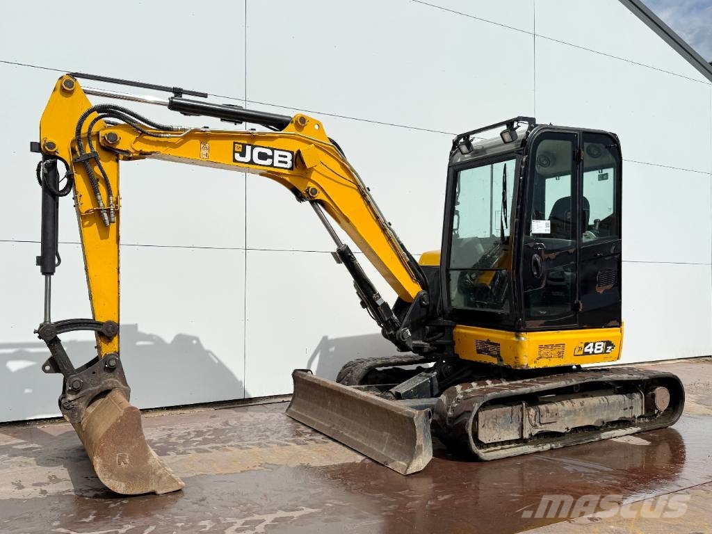 JCB 48Z-1 - Hammer Lines / Quick Coupler Minibagger < 7t
