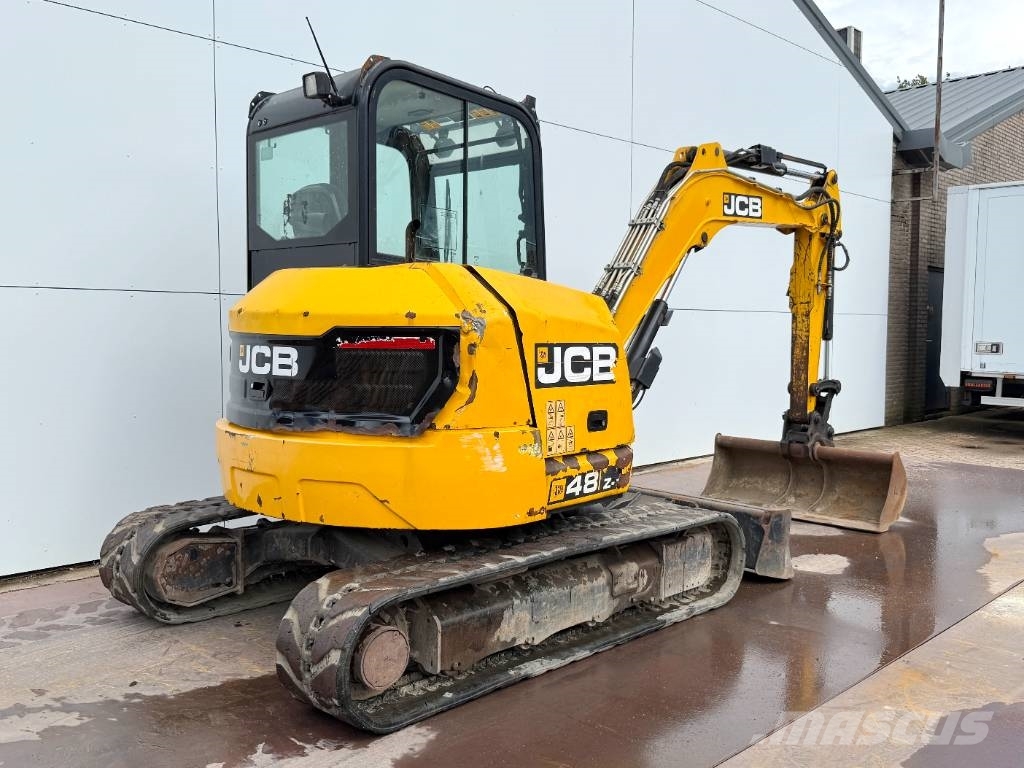 JCB 48Z-1 - Hammer Lines / Quick Coupler Minibagger < 7t