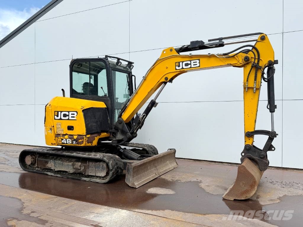 JCB 48Z-1 - Hammer Lines / Quick Coupler Minibagger < 7t