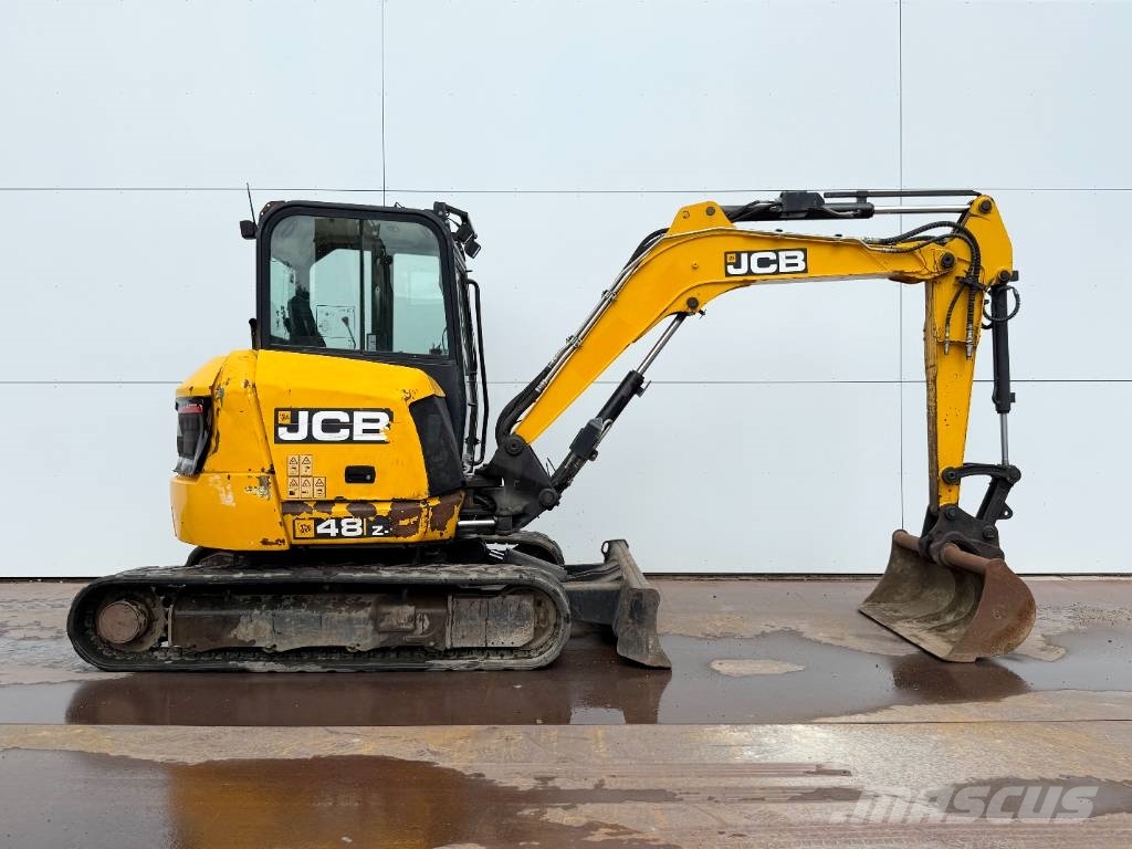 JCB 48Z-1 - Hammer Lines / Quick Coupler Minibagger < 7t
