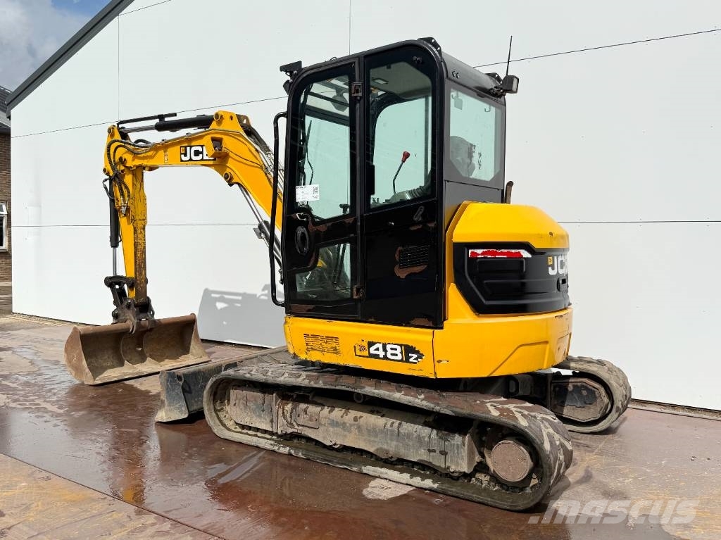 JCB 48Z-1 - Hammer Lines / Quick Coupler Minibagger < 7t