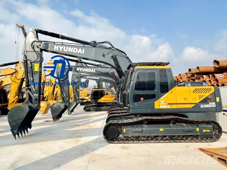 Hyundai HX220HD Gravemaskiner på larvebånd
