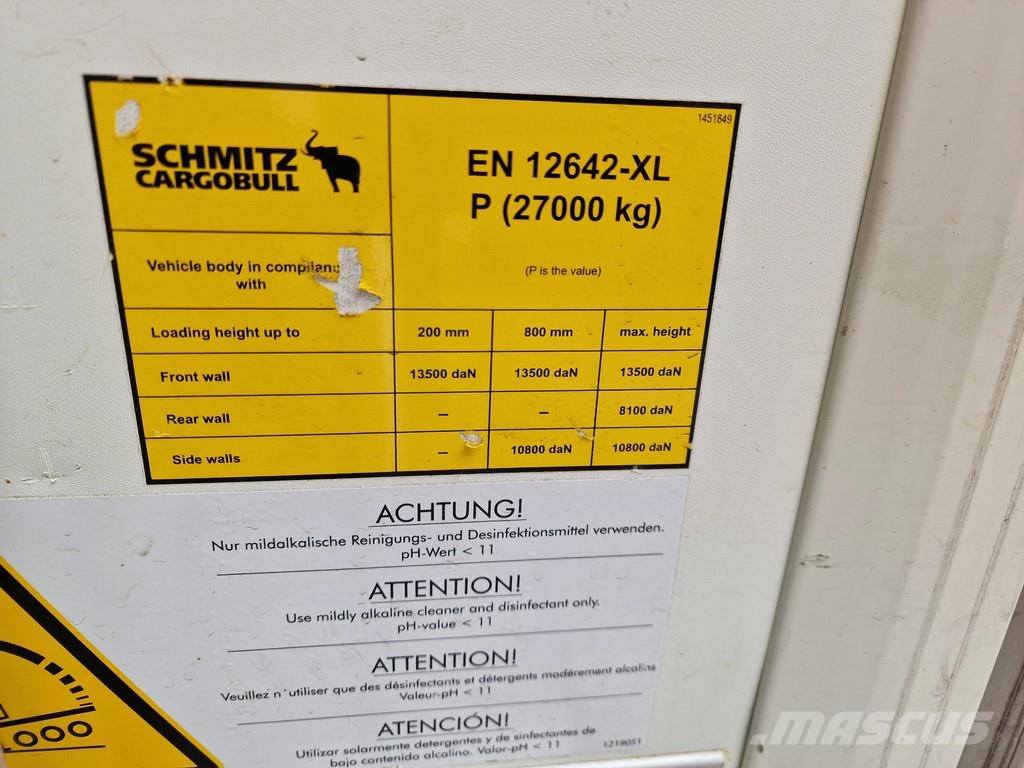 Schmitz Cargobull SCB*S3 Carrier Vector 1550 - ATP/FRC - Like new! - Semirremolques isotermos/frigoríficos