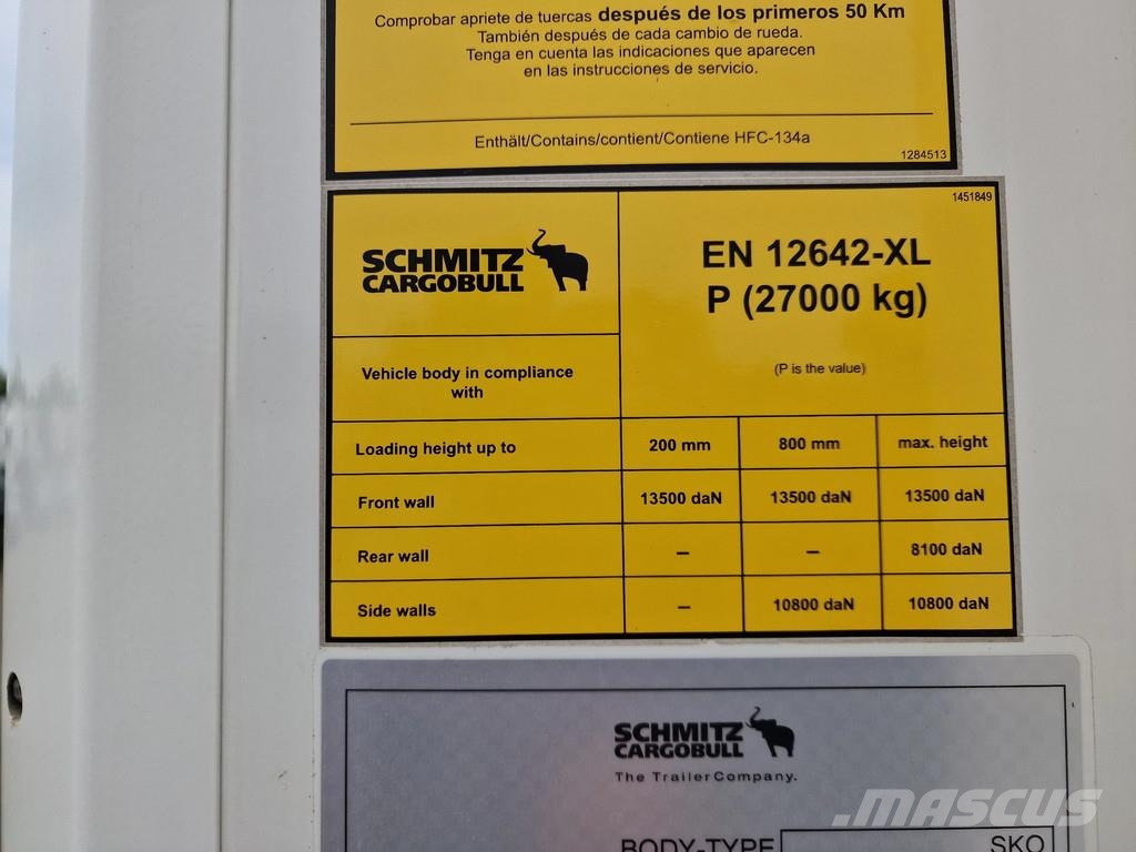 Schmitz Cargobull SCB*S3 Carrier Vector 1550 - ATP/FRC - Like new! - Semirremolques isotermos/frigoríficos