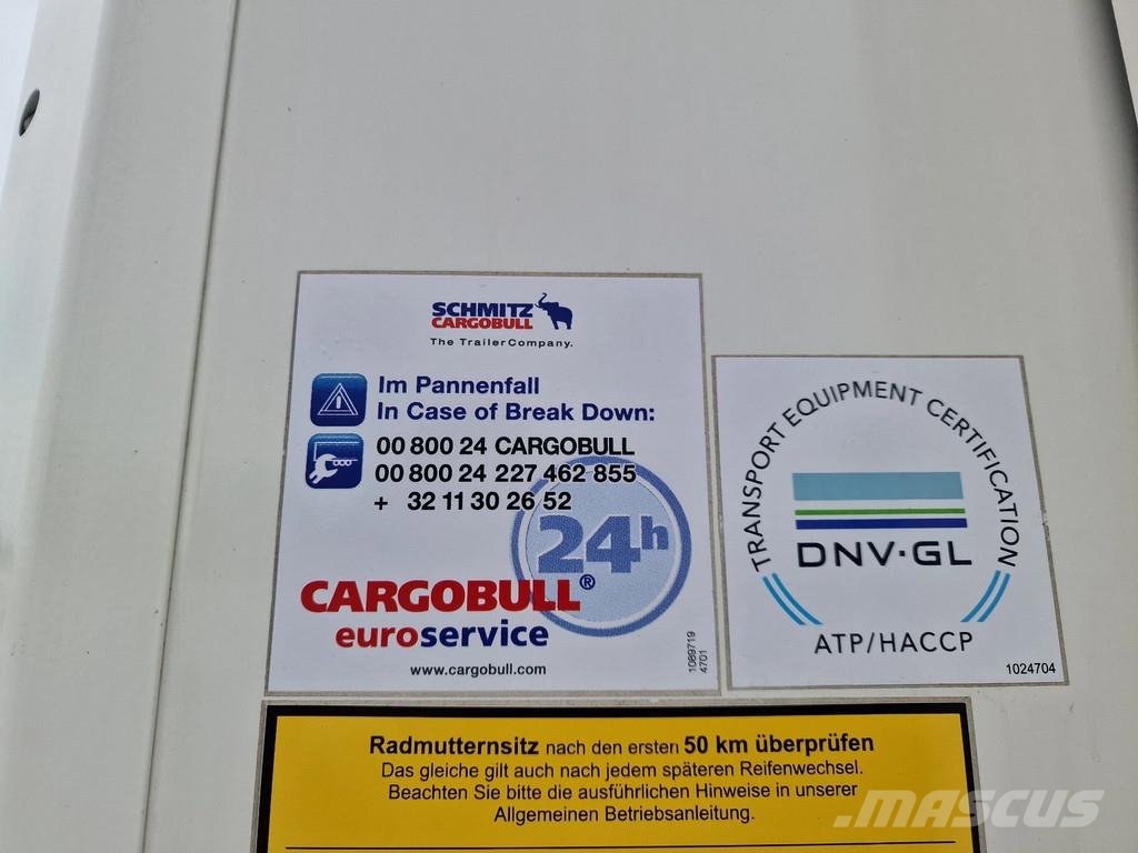 Schmitz Cargobull SCB*S3 Carrier Vector 1550 - ATP/FRC - Like new! - Semirremolques isotermos/frigoríficos