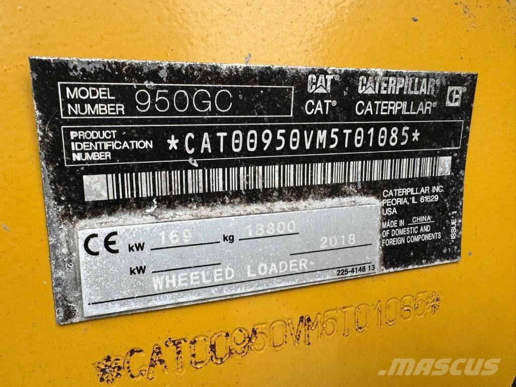 CAT 950 GC Фронтальні навантажувачі