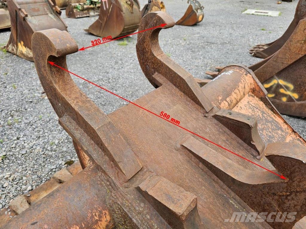 SMP ATLAS T 620 łyżka podsiębierna | digging bucket Utovarne korpe
