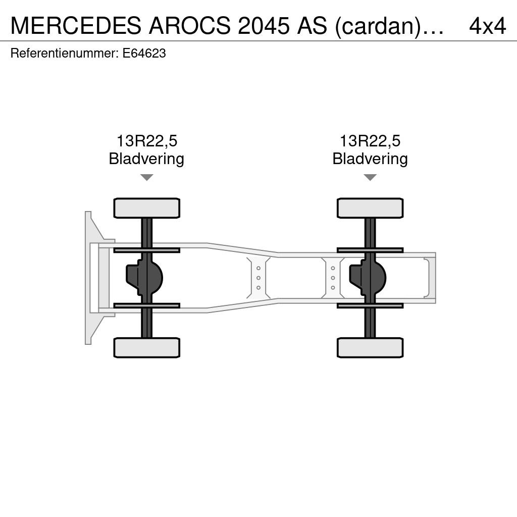Mercedes-Benz AROCS 2045 AS (cardan)+KIPHYDR.+ manual 牵引车