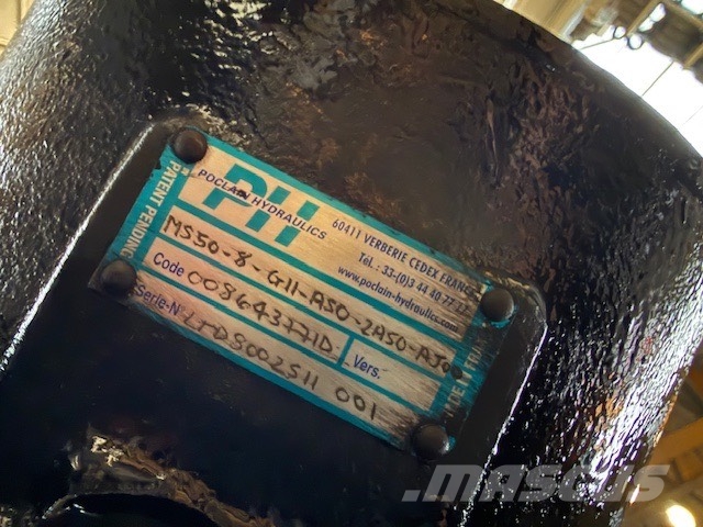 Wirth POCLAIN MS-50-8 USED ROTARY HEAD Drilling equipment accessories and spare parts