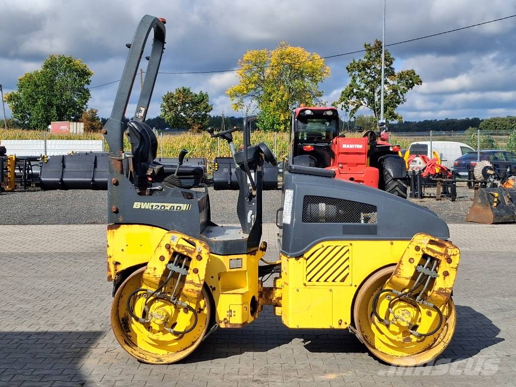 Bomag BW 120 AD-4 Porinių būgnų volai