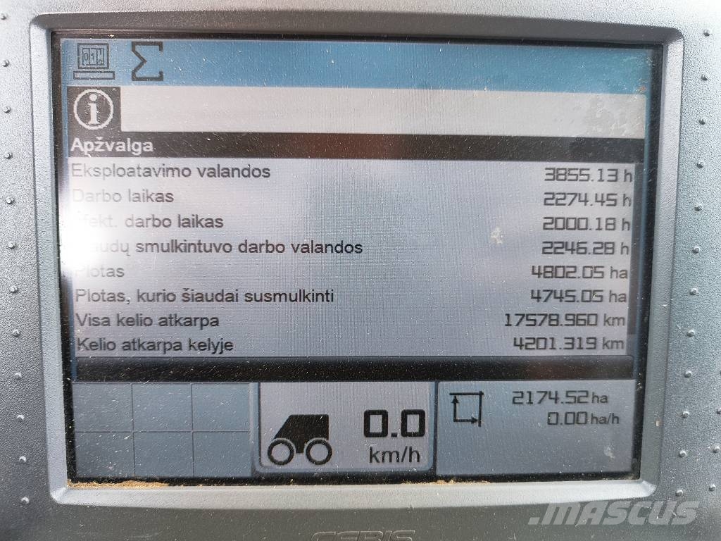 CLAAS Tucano 320 Kombinované zberacie stroje