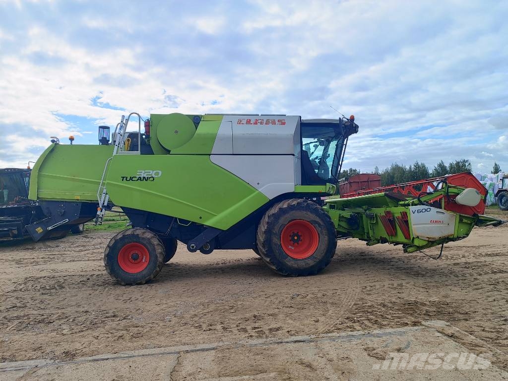 CLAAS Tucano 320 Kombinované zberacie stroje