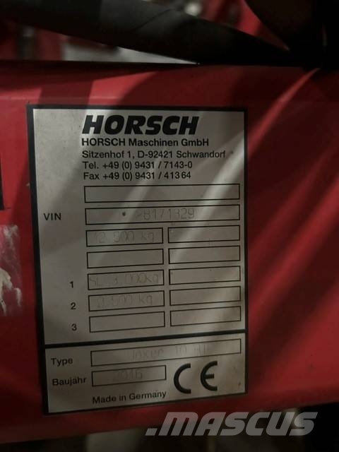 Horsch Joker 10 RT Randaalid