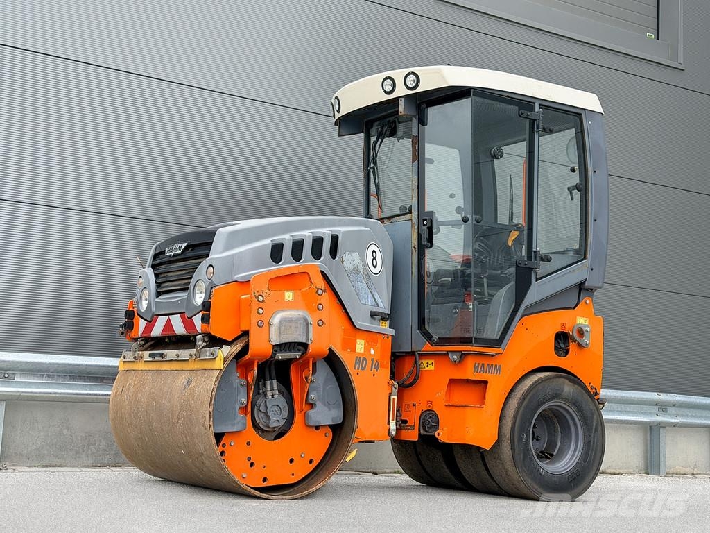 Hamm HD 14 VT Kombinované válce