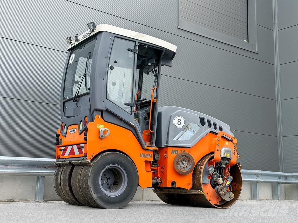 Hamm HD 14 VT Kombinované válce