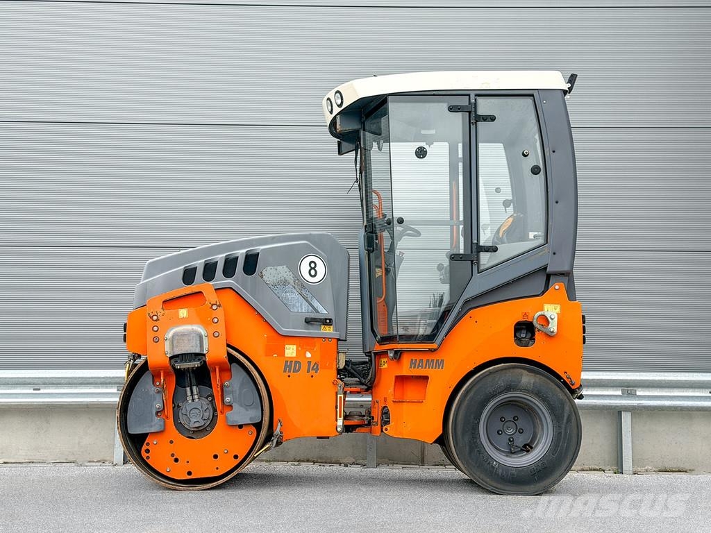 Hamm HD 14 VT Kombinované válce