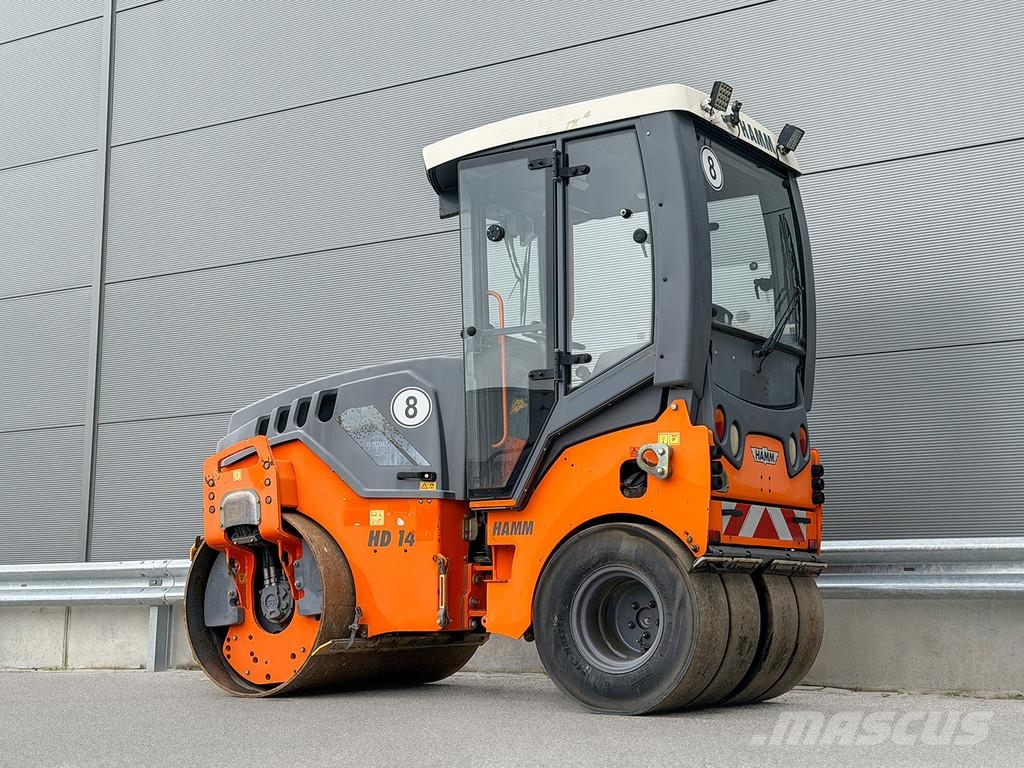 Hamm HD 14 VT Kombinované válce
