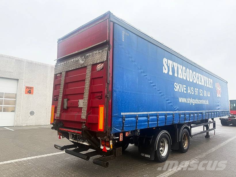 Kel-Berg 2 axle Curtainsider / Planenauflieger Poluprikolice sa ciradom