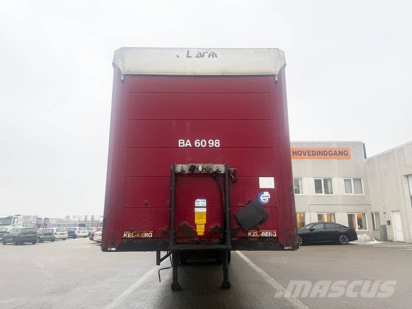 Kel-Berg 2 axle Curtainsider / Planenauflieger Poluprikolice sa ciradom