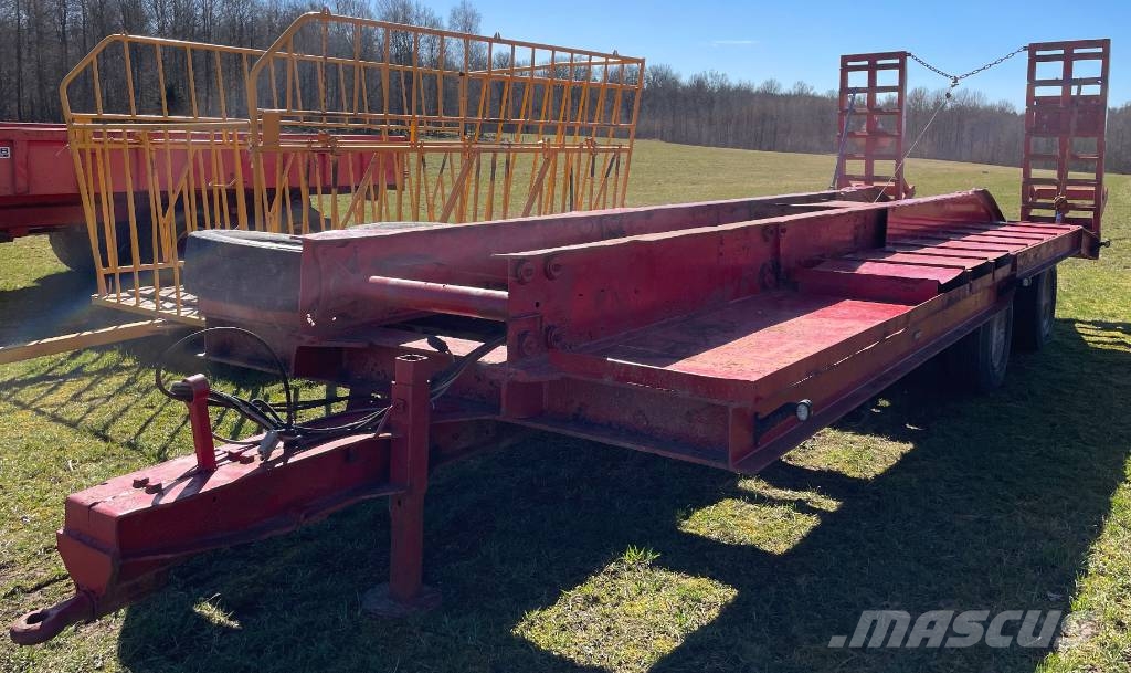 Maskintrailer 2-axlad ca 18 ton Ostatní návěsy