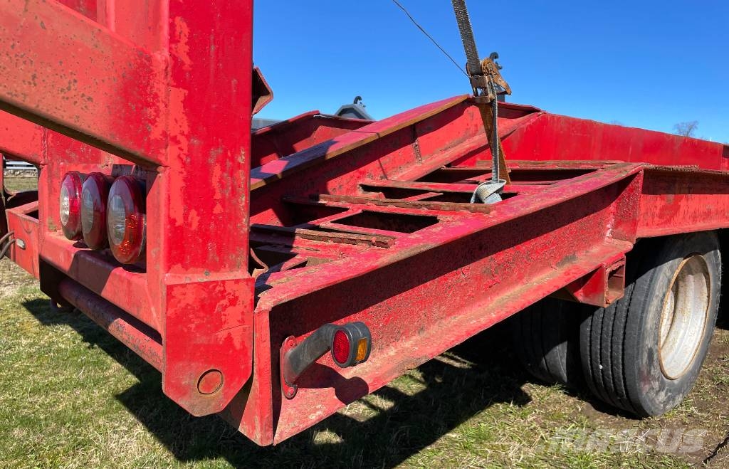 Maskintrailer 2-axlad ca 18 ton Ostatní návěsy