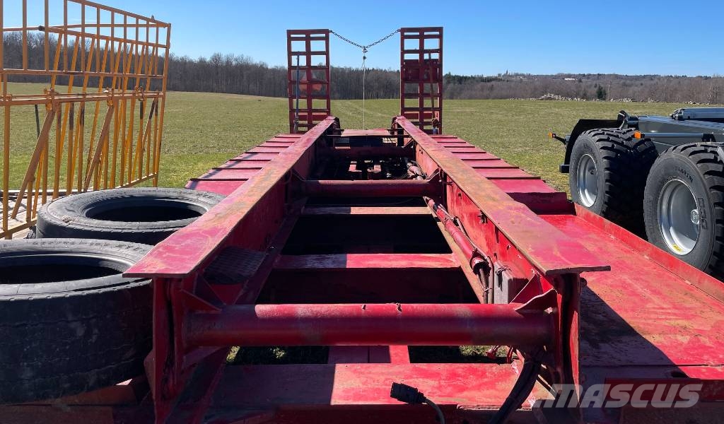 Maskintrailer 2-axlad ca 18 ton Ostatní návěsy