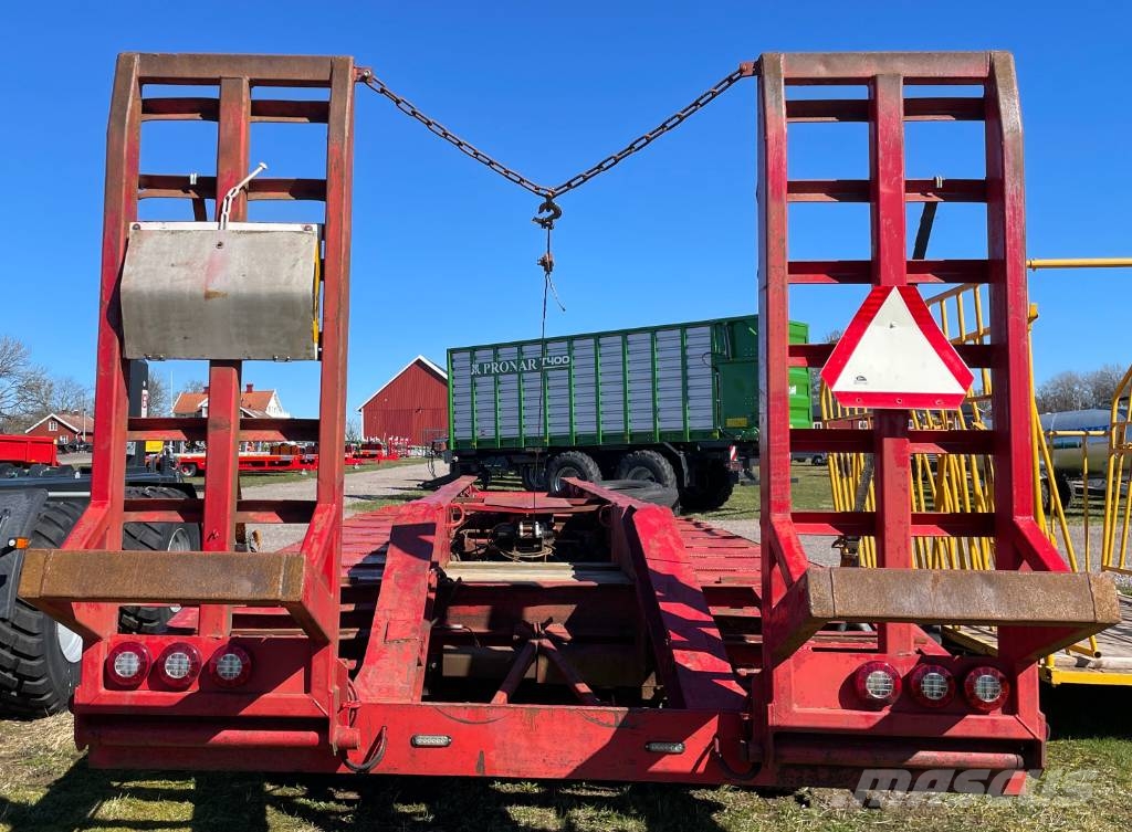 Maskintrailer 2-axlad ca 18 ton Ostatní návěsy