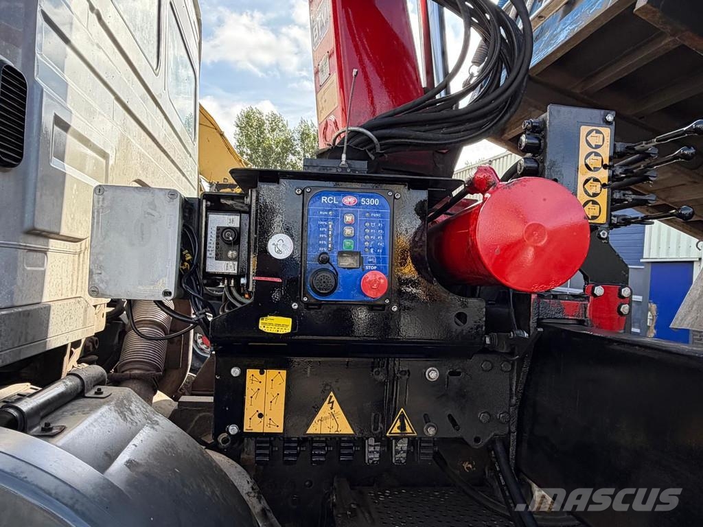 Mercedes-Benz Axor 1829 HMF 1563-K3 Crane + Remote Joystick - Ki Gru per tutti i terreni