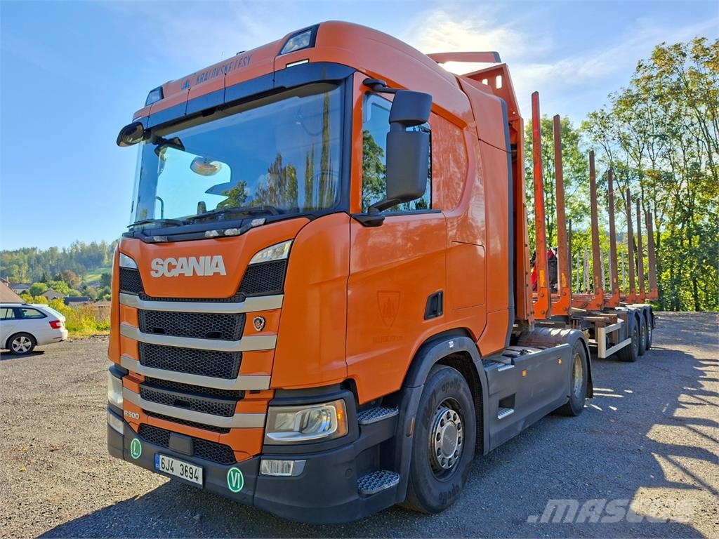 Scania R500 Fülkés alváz