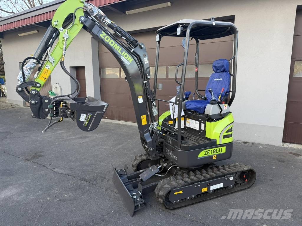 Zoomlion ZE 18 GU Miniexcavadoras