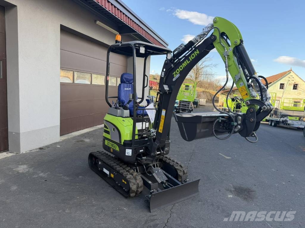 Zoomlion ZE 18 GU Miniexcavadoras