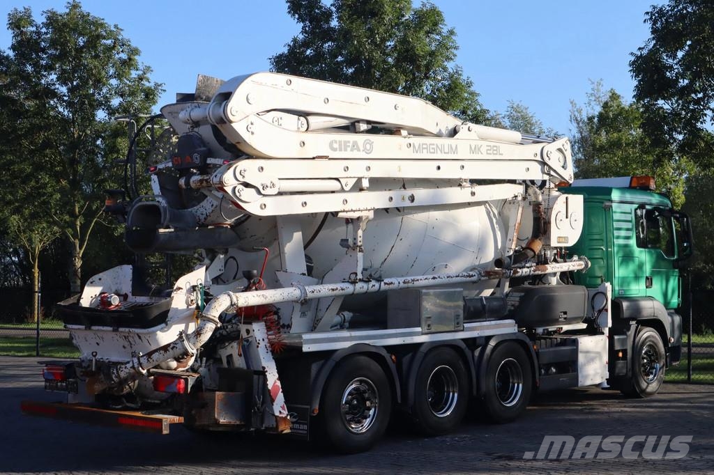 MAN TGS 35.500 | 8X4 | CIFA MK28 | LOW KM | EURO 6 混凝土車
