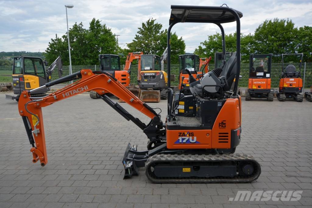 Hitachi ZX 17 U-6 Miniekskavaatorid < 7 t