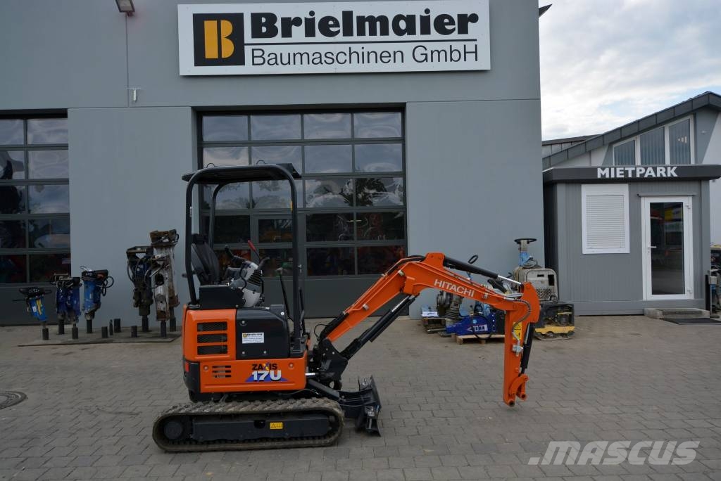 Hitachi ZX 17 U-6 Miniekskavaatorid < 7 t
