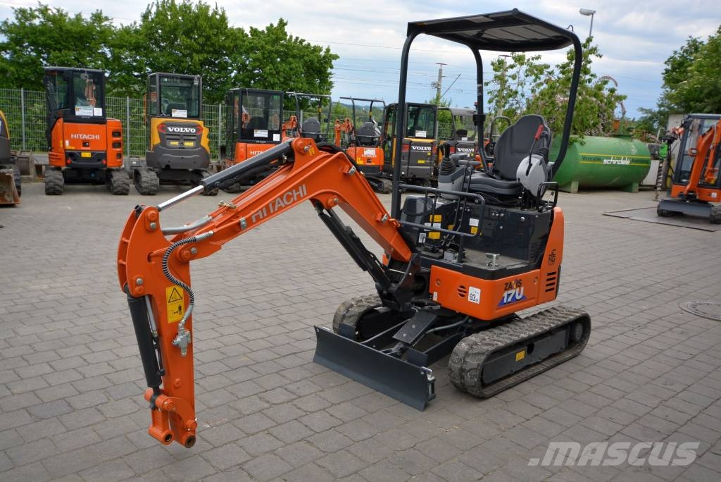 Hitachi ZX 17 U-6 Miniekskavaatorid < 7 t