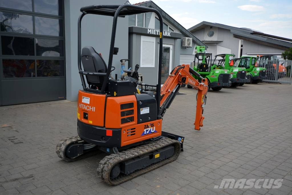 Hitachi ZX 17 U-6 Miniekskavaatorid < 7 t