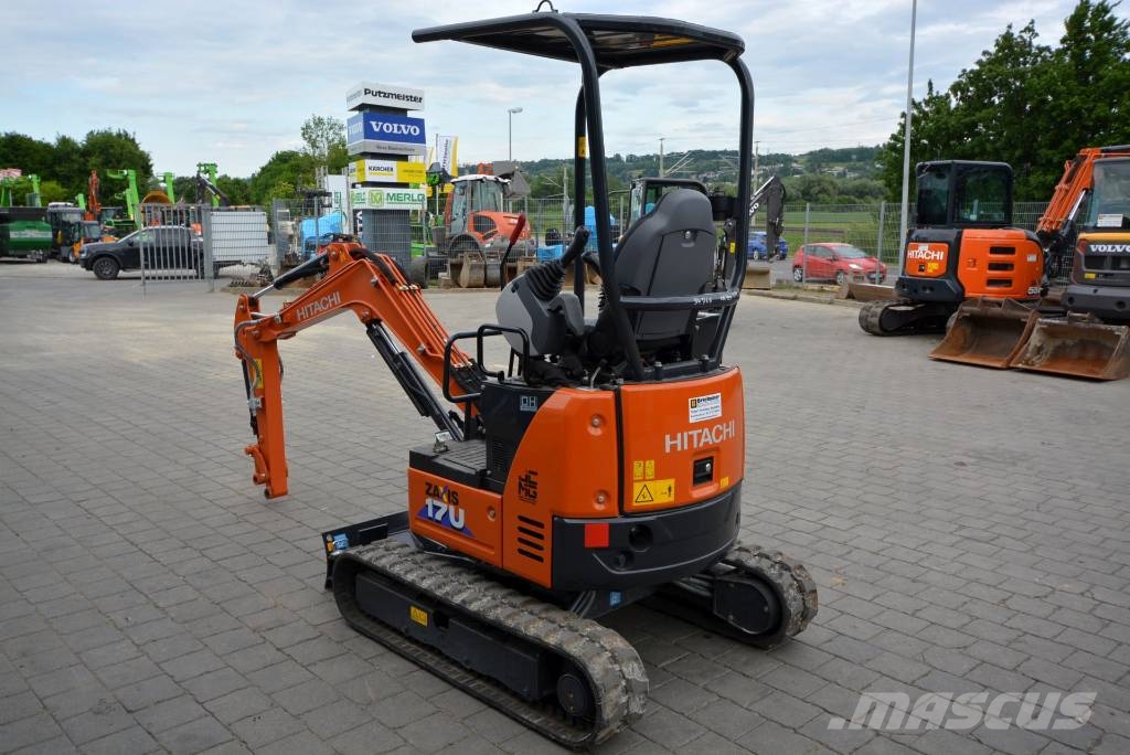 Hitachi ZX 17 U-6 Miniekskavaatorid < 7 t