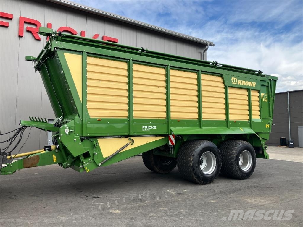 Krone TX 460 m. Laderaumabdeckung Käsittely- ja sijoittelulaitteet