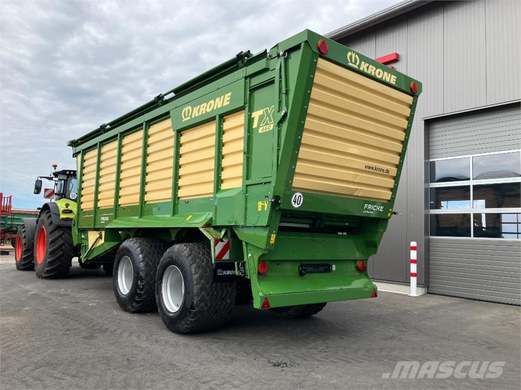 Krone TX 460 m. Laderaumabdeckung Käsittely- ja sijoittelulaitteet