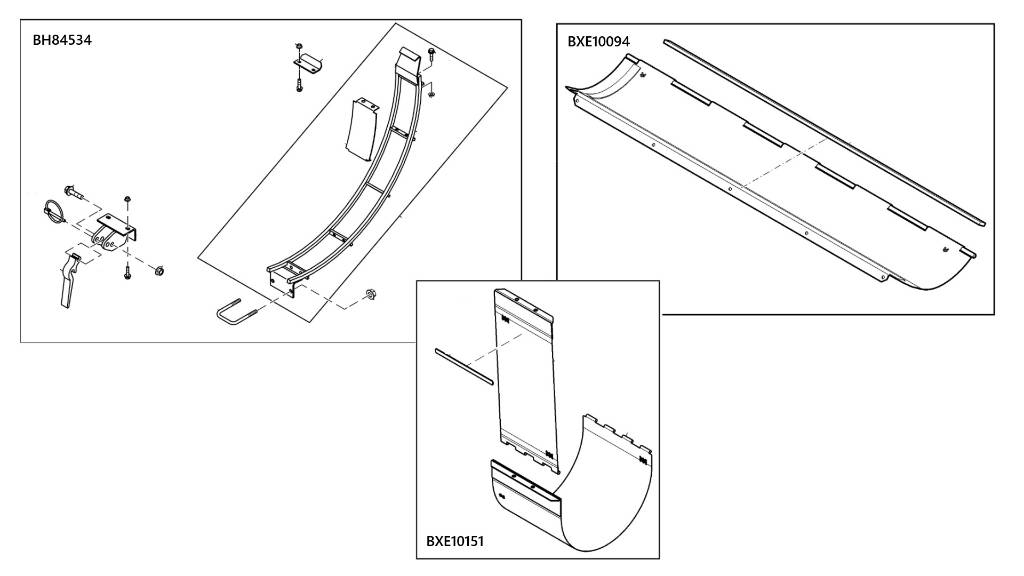 John Deere - retrofit kit on corn S780 Компоненты для зерноуборочных комбайнов