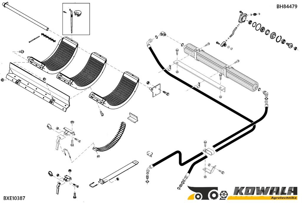 John Deere - retrofit kit on corn S780 Компоненты для зерноуборочных комбайнов