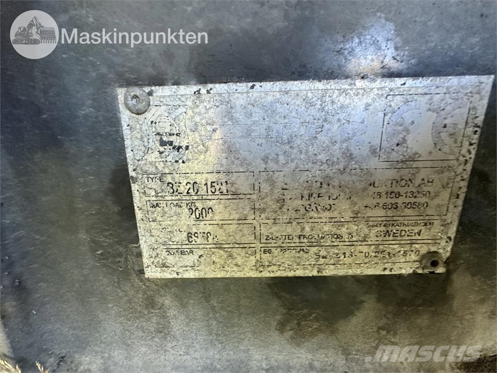 Närko TP3L-R-300 Kylmä-/Lämpökoripuoliperävaunut