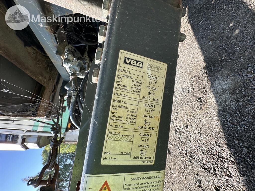 Närko TP3L-R-300 Kylmä-/Lämpökoripuoliperävaunut