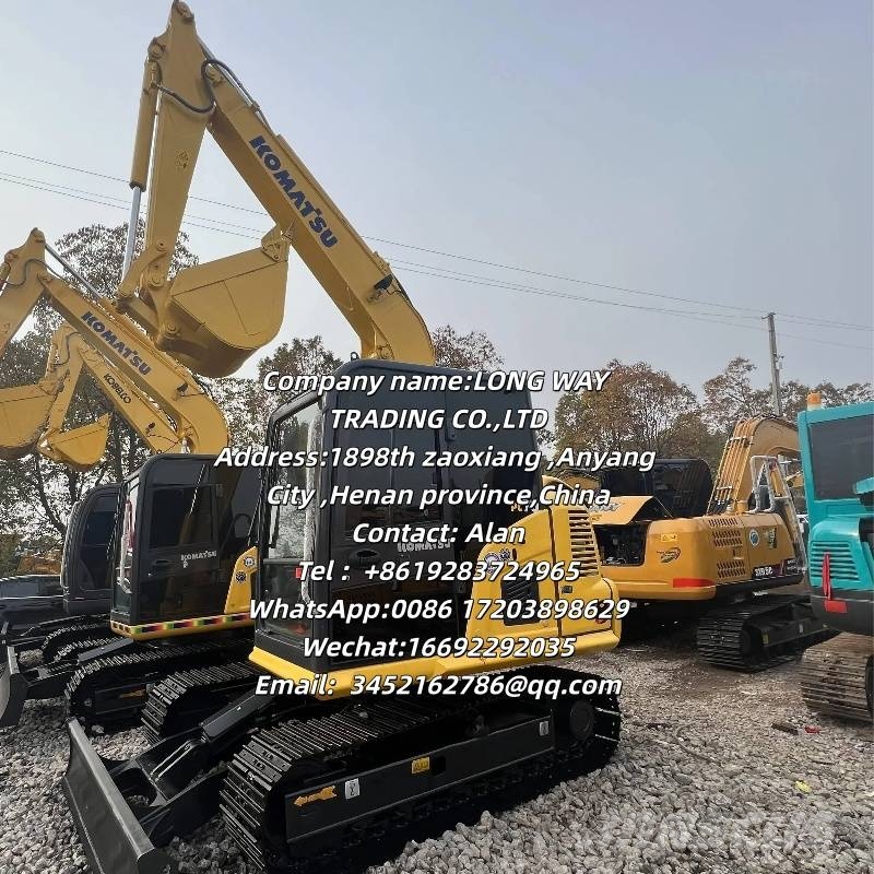 Komatsu PC 70 소형 굴삭기 7톤 미만