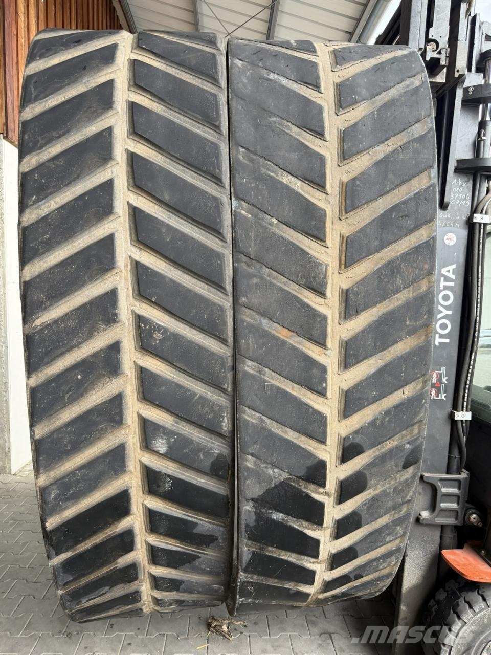 CLAAS Ketten Laufbänder Terra Trac Original 0017008250 Zubehör Mähdrescher