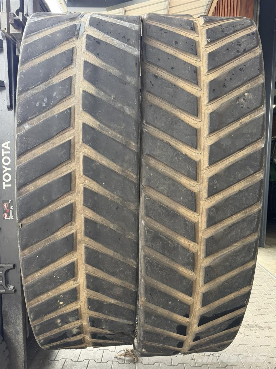 CLAAS Ketten Laufbänder Terra Trac Original 0017008250 Zubehör Mähdrescher