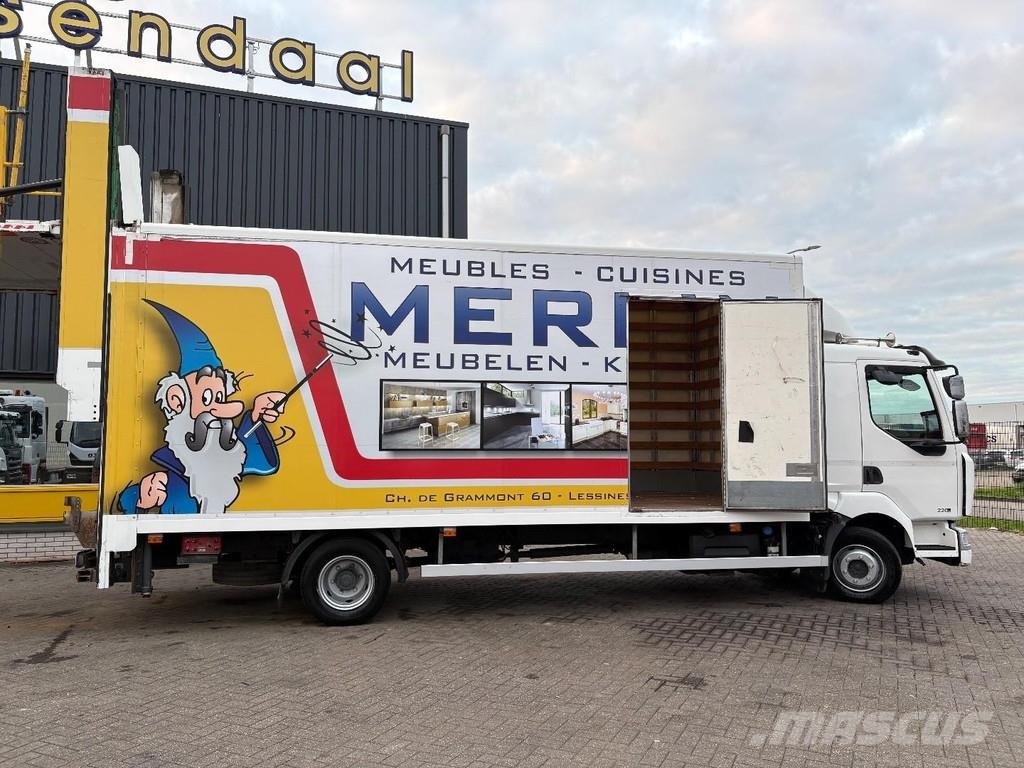 Renault Midlum 220 DXI + MOVE LIFT 1500kg + MANUAL + EURO Box body trucks