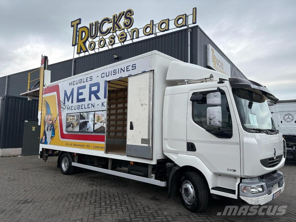 Renault Midlum 220 DXI + MOVE LIFT 1500kg + MANUAL + EURO Box body trucks